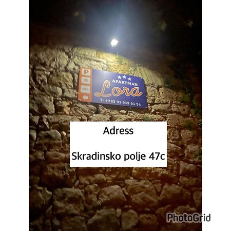 Lora Apartment Skradin Exterior photo
